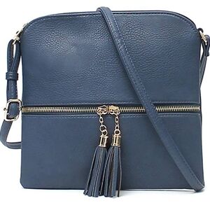 NWT crossbody bag with tassels